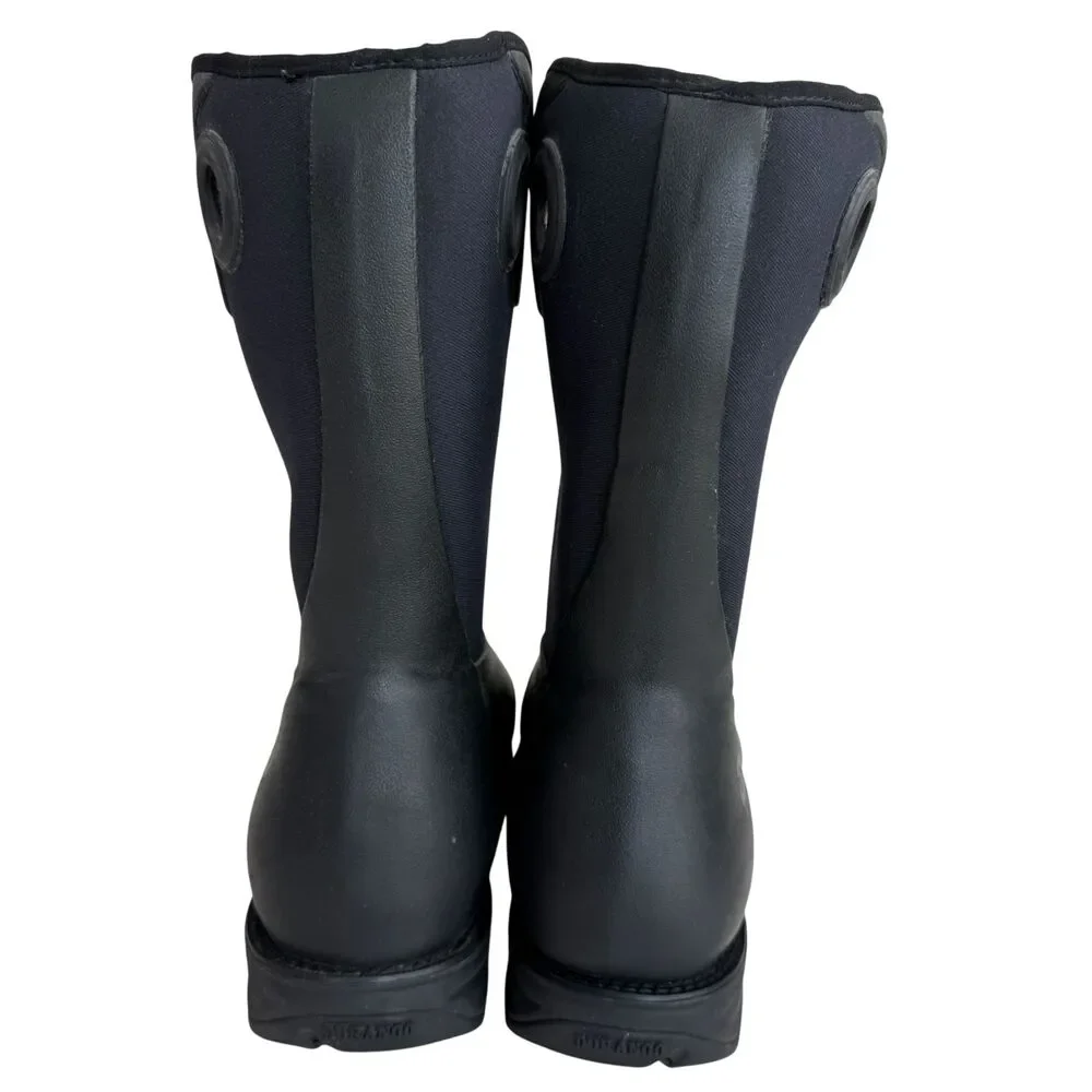 Durango Men's Rebel Rancher Western Waterproof Work Boot Black Size 12W